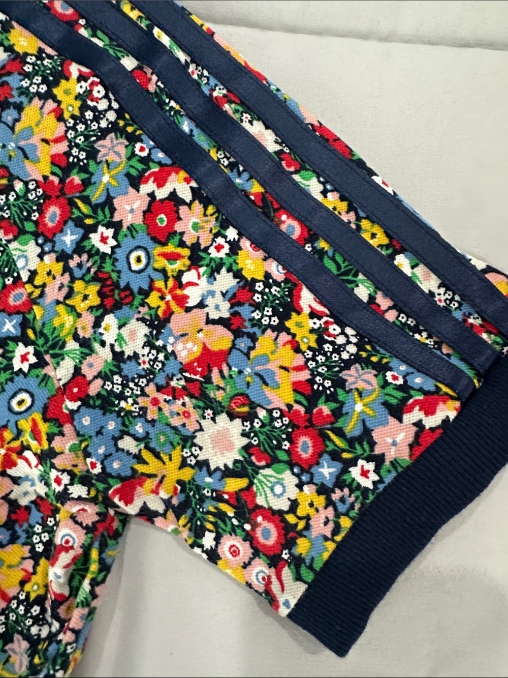 Liberty London Adidas Floral Print Tee in Multi-Color - Picture 3 of 5